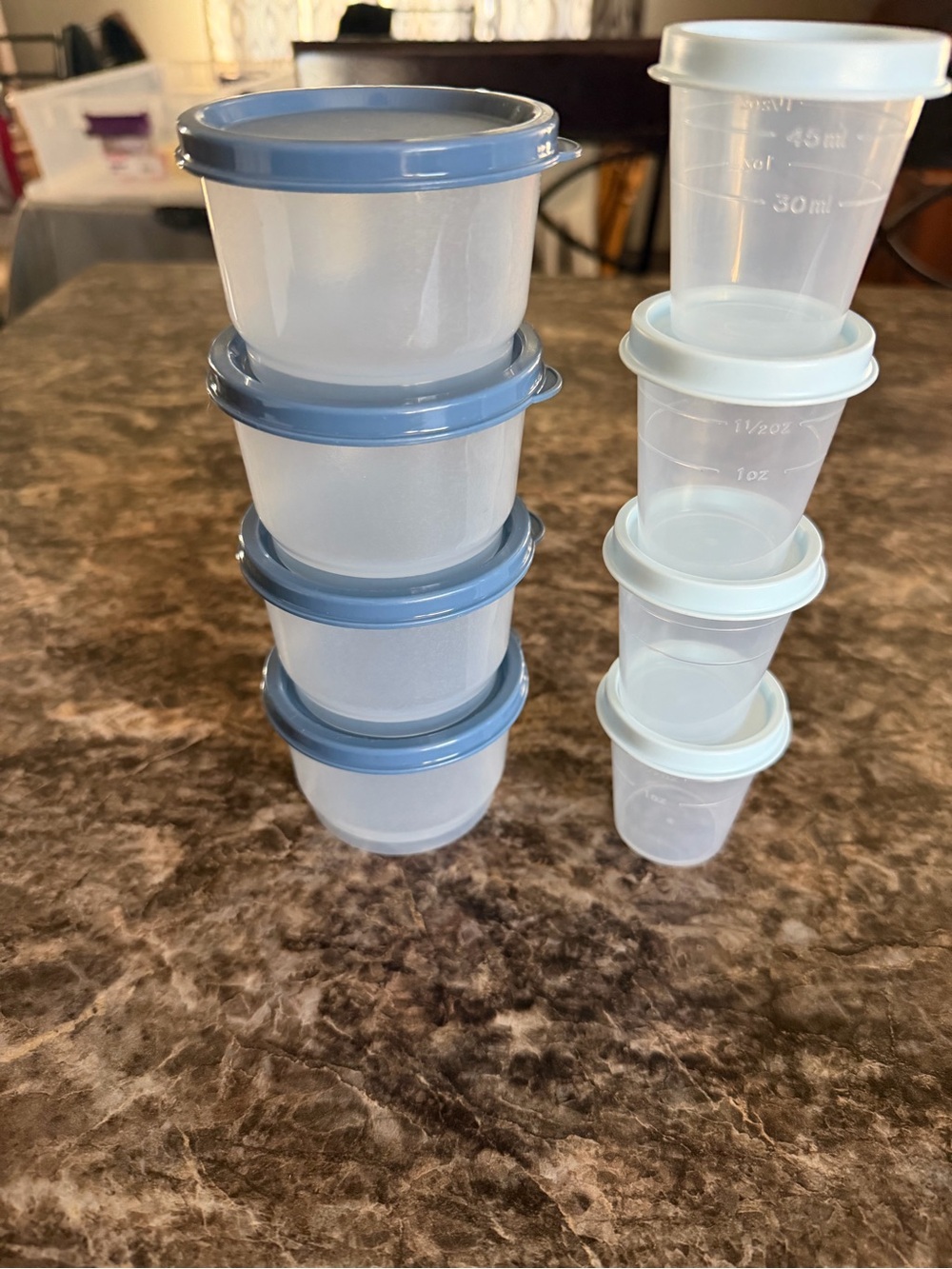 Tupperware containers